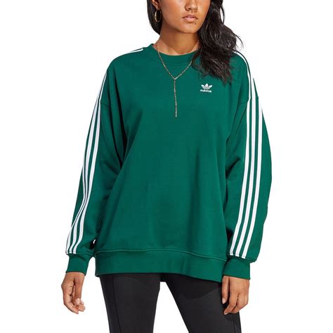 grüner adidas pullover mit zeichen auf ärmel|Grüne adidas Pullover für Damen online kaufen .